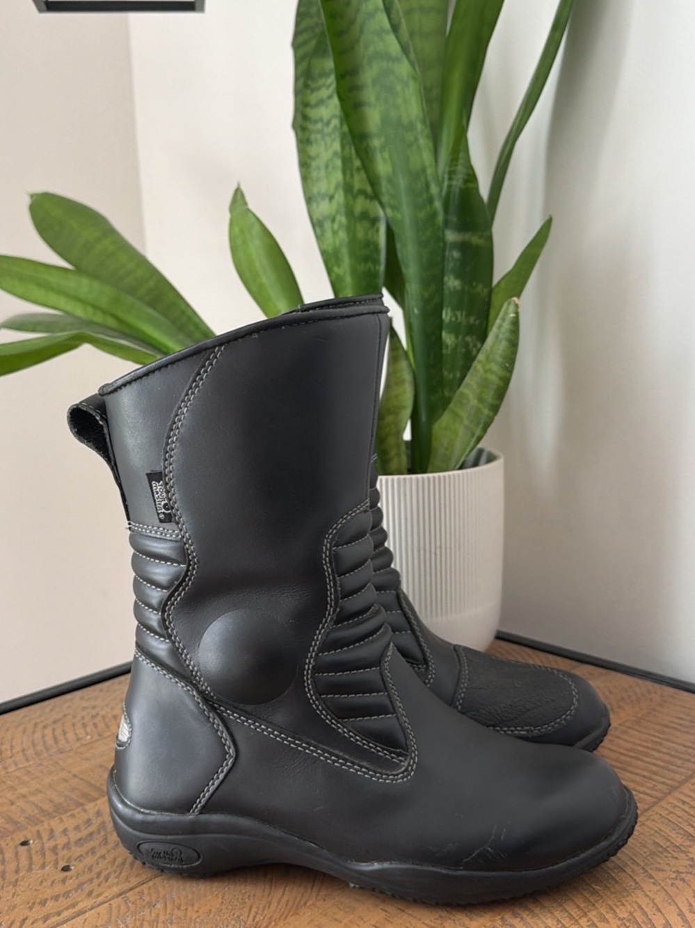 Tourmaster Solution Waterproof Riding Boots - Women’s Size 6